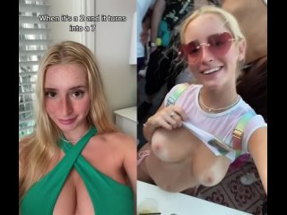 chip key showed her tits